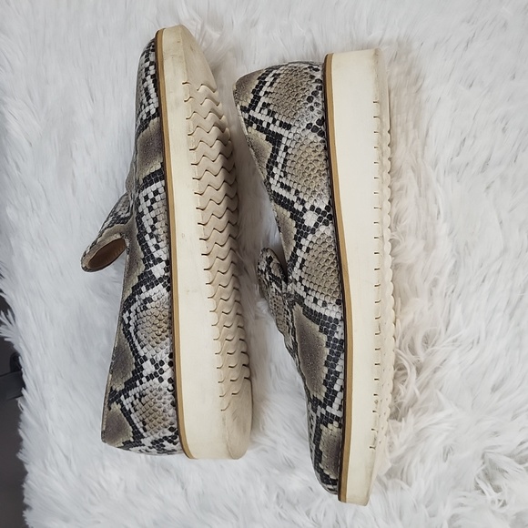 Avellini Made in Italy Snake Print Slip-on Loafers Women's Size US 7/ EUR 38 - Picture 8 of 10